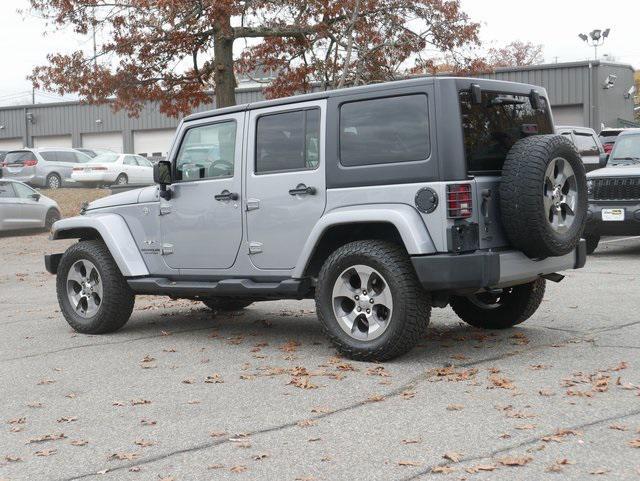 used 2017 Jeep Wrangler Unlimited car, priced at $19,297