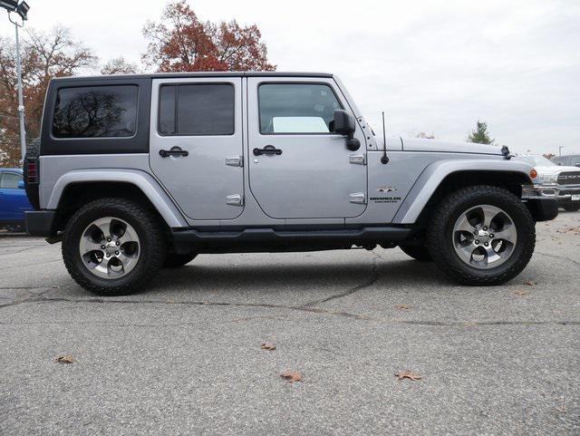 used 2017 Jeep Wrangler Unlimited car, priced at $19,297