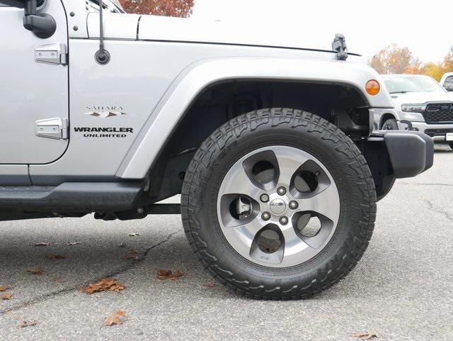 used 2017 Jeep Wrangler Unlimited car, priced at $19,297