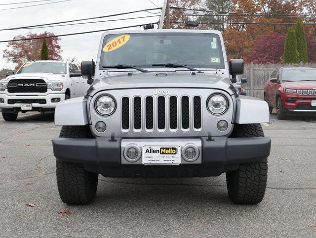 used 2017 Jeep Wrangler Unlimited car, priced at $19,297