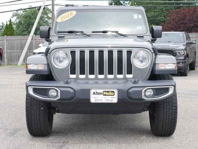 used 2018 Jeep Wrangler Unlimited car, priced at $28,995