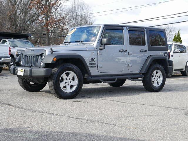 used 2015 Jeep Wrangler Unlimited car, priced at $18,449