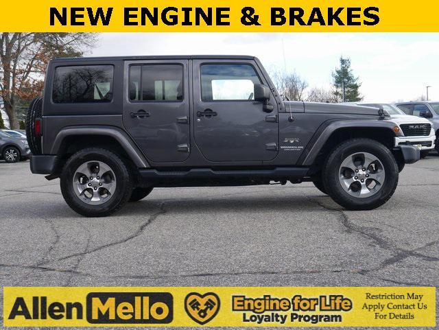 used 2017 Jeep Wrangler Unlimited car, priced at $27,418