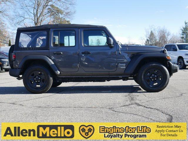 used 2021 Jeep Wrangler Unlimited car, priced at $33,995