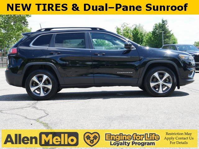 used 2022 Jeep Cherokee car, priced at $26,221