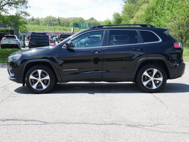 used 2022 Jeep Cherokee car, priced at $26,221