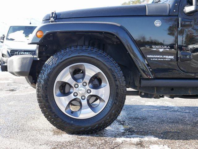 used 2018 Jeep Wrangler JK Unlimited car, priced at $19,813