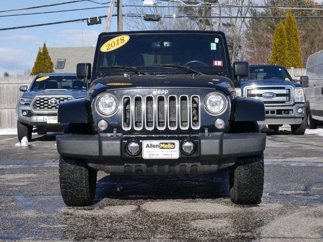 used 2018 Jeep Wrangler JK Unlimited car, priced at $19,813