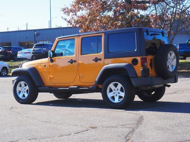 used 2012 Jeep Wrangler Unlimited car, priced at $15,611