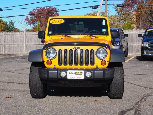 used 2012 Jeep Wrangler Unlimited car, priced at $15,611