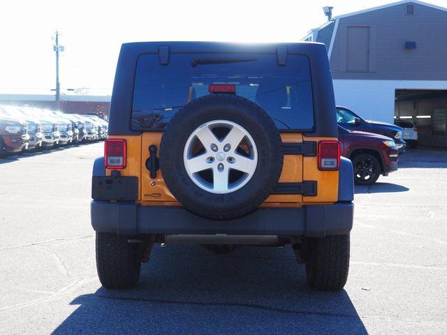 used 2012 Jeep Wrangler Unlimited car, priced at $15,611