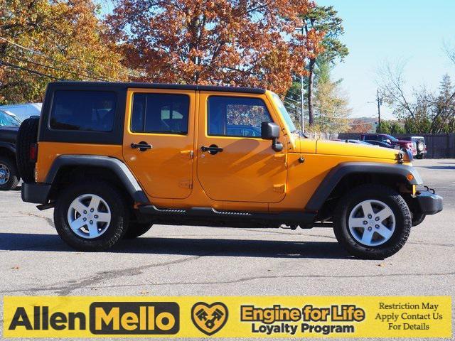 used 2012 Jeep Wrangler Unlimited car, priced at $15,611