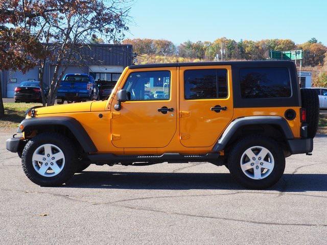 used 2012 Jeep Wrangler Unlimited car, priced at $15,611