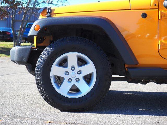 used 2012 Jeep Wrangler Unlimited car, priced at $15,611