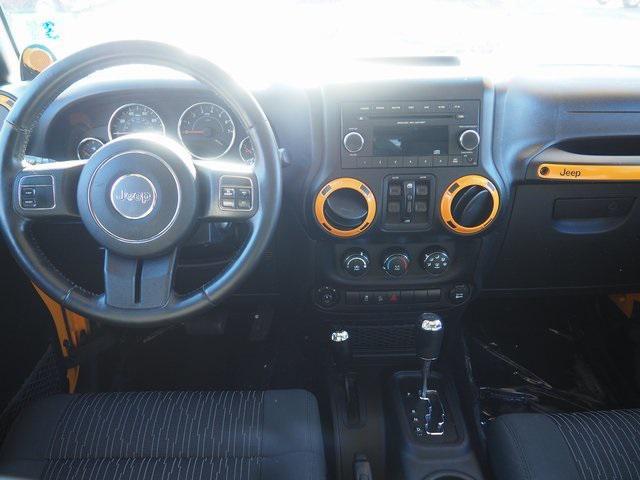 used 2012 Jeep Wrangler Unlimited car, priced at $15,611