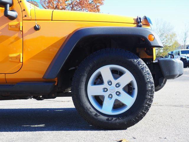 used 2012 Jeep Wrangler Unlimited car, priced at $15,611