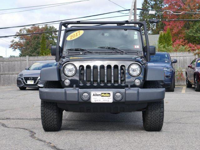 used 2017 Jeep Wrangler Unlimited car, priced at $17,861