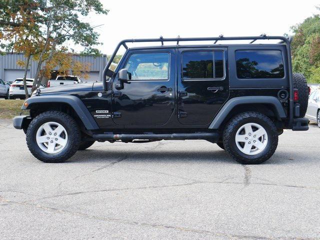 used 2017 Jeep Wrangler Unlimited car, priced at $17,861