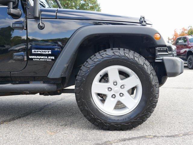 used 2017 Jeep Wrangler Unlimited car, priced at $17,861