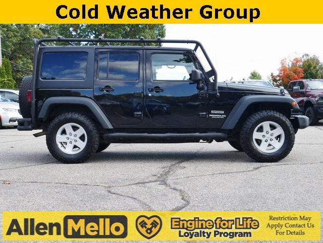 used 2017 Jeep Wrangler Unlimited car, priced at $17,861