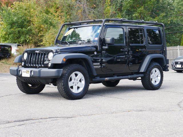 used 2017 Jeep Wrangler Unlimited car, priced at $17,861