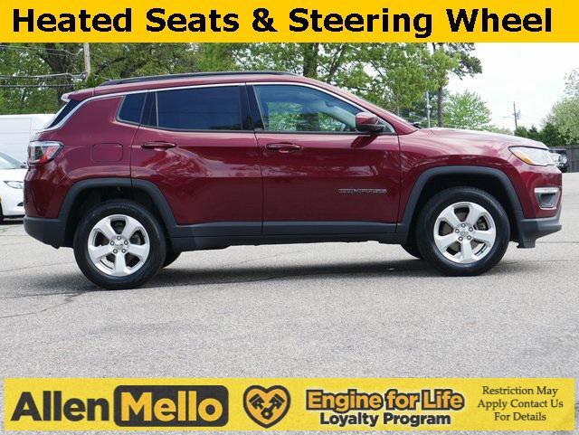 used 2021 Jeep Compass car, priced at $17,578