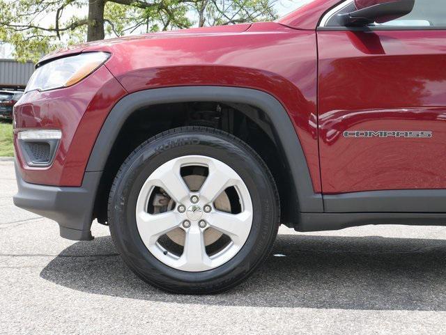 used 2021 Jeep Compass car, priced at $17,578