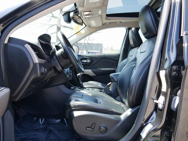 used 2017 Jeep Cherokee car, priced at $14,000