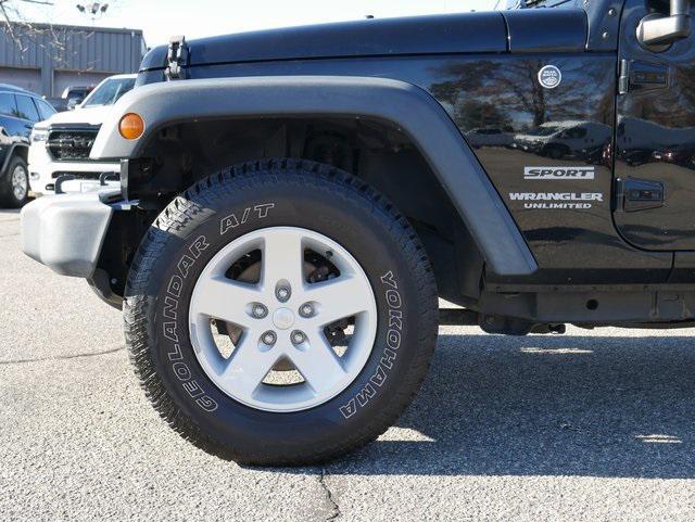 used 2017 Jeep Wrangler Unlimited car, priced at $18,221