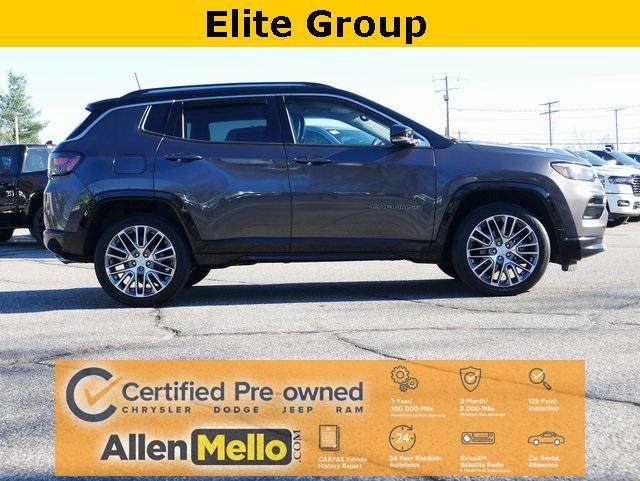 used 2022 Jeep Compass car, priced at $24,500