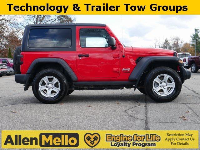 used 2019 Jeep Wrangler car, priced at $22,963