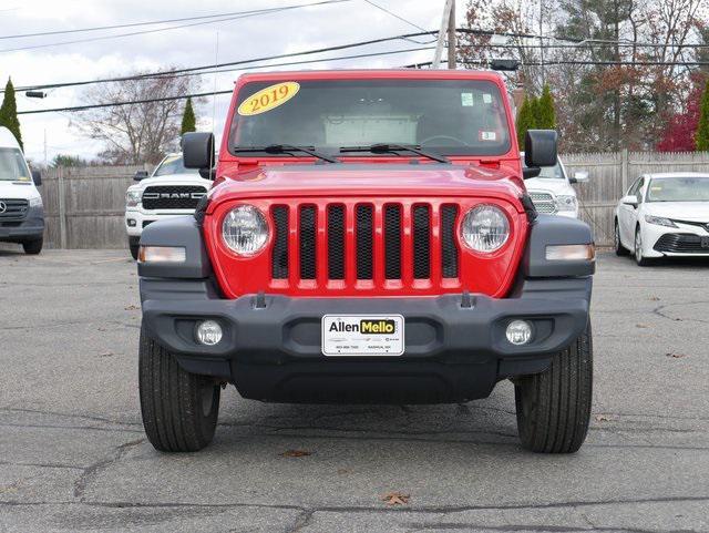 used 2019 Jeep Wrangler car, priced at $22,963