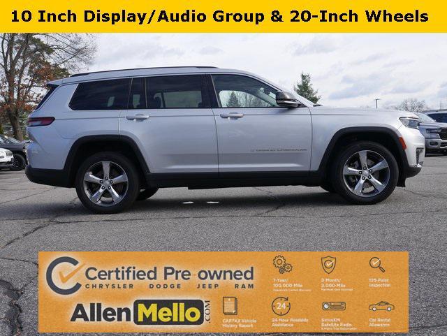 used 2021 Jeep Grand Cherokee L car, priced at $32,532