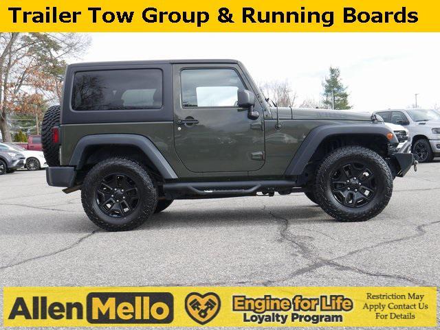 used 2015 Jeep Wrangler car, priced at $17,056