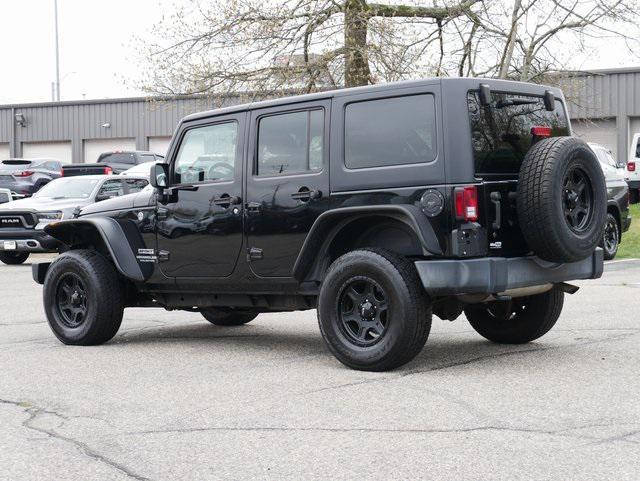 used 2016 Jeep Wrangler Unlimited car, priced at $27,688