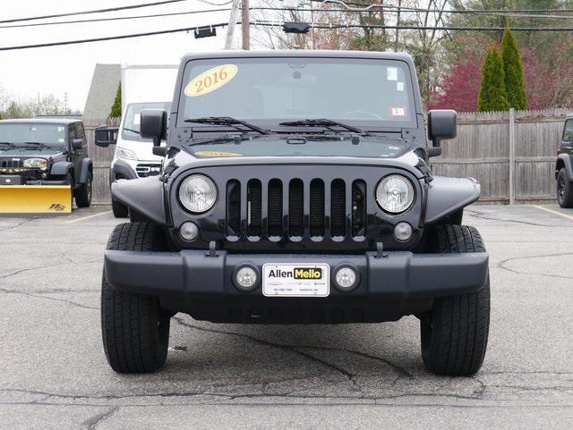 used 2016 Jeep Wrangler Unlimited car, priced at $22,578
