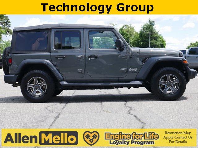 used 2019 Jeep Wrangler Unlimited car, priced at $23,076