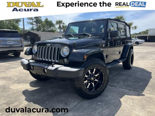 used 2016 Jeep Wrangler Unlimited car, priced at $25,949