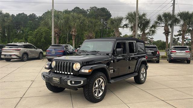 used 2018 Jeep Wrangler Unlimited car, priced at $31,584