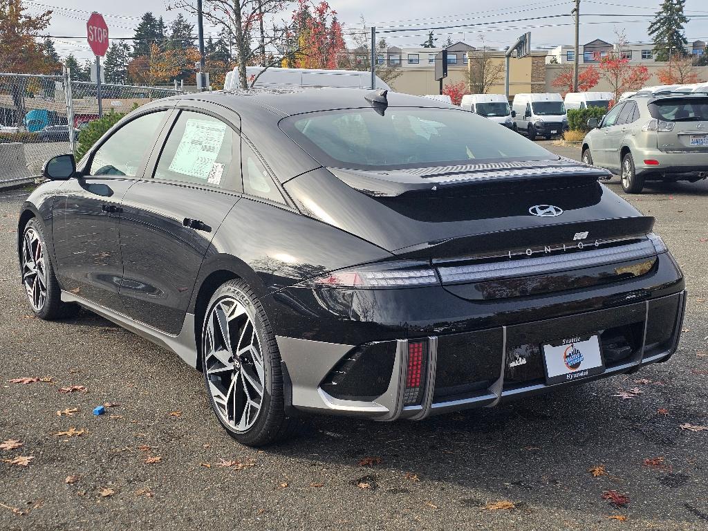 new 2025 Hyundai IONIQ 6 car, priced at $47,418