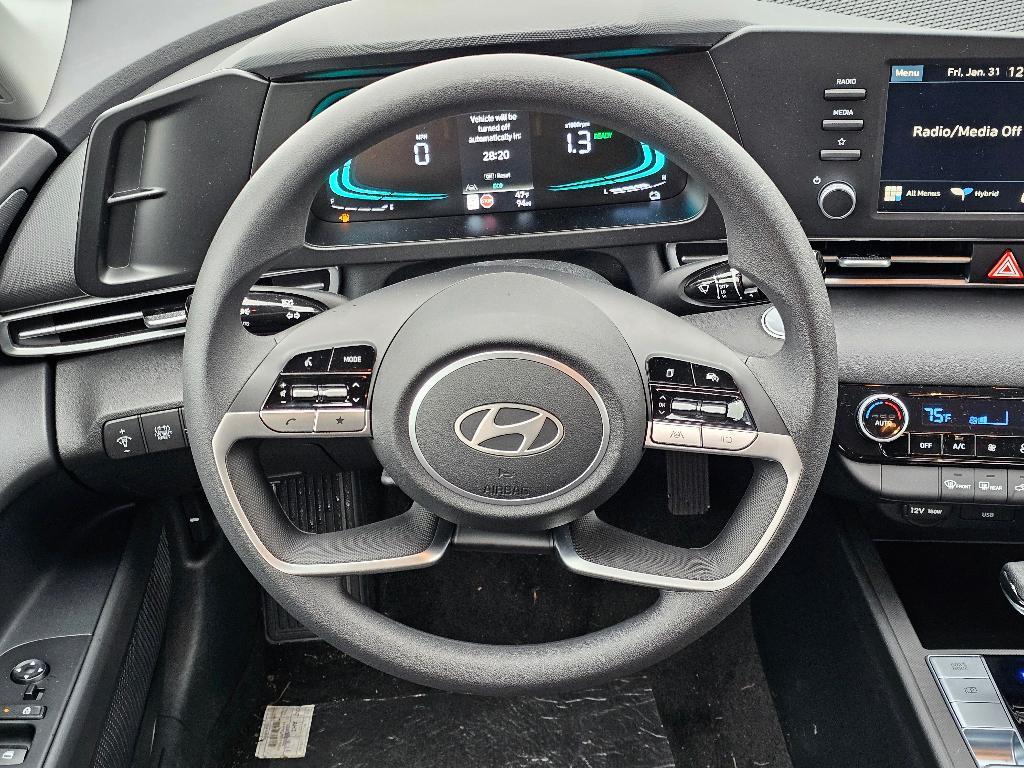 new 2025 Hyundai Elantra HEV car, priced at $26,217