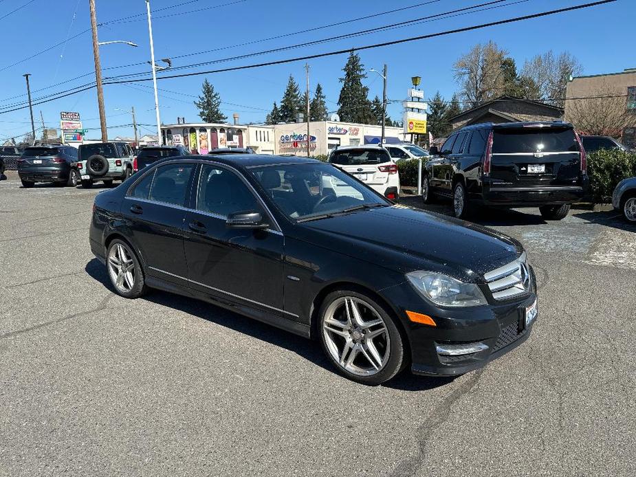 used 2012 Mercedes-Benz C-Class car, priced at $8,674
