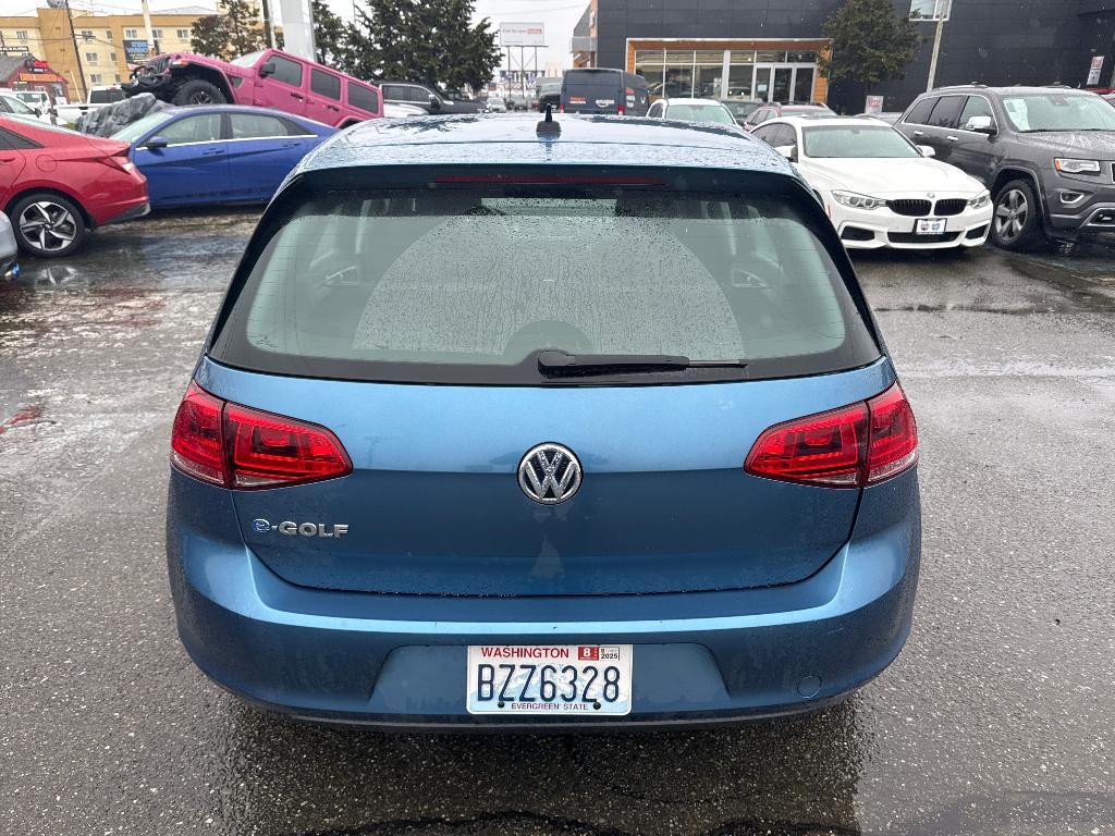 used 2016 Volkswagen e-Golf car, priced at $12,963