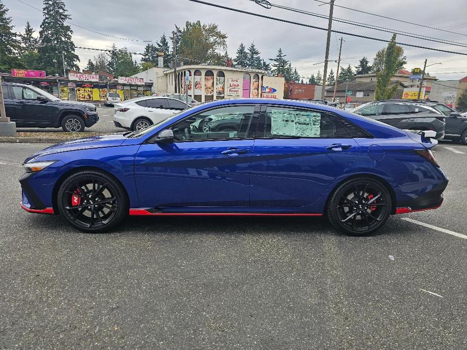 new 2025 Hyundai Elantra N car, priced at $34,231