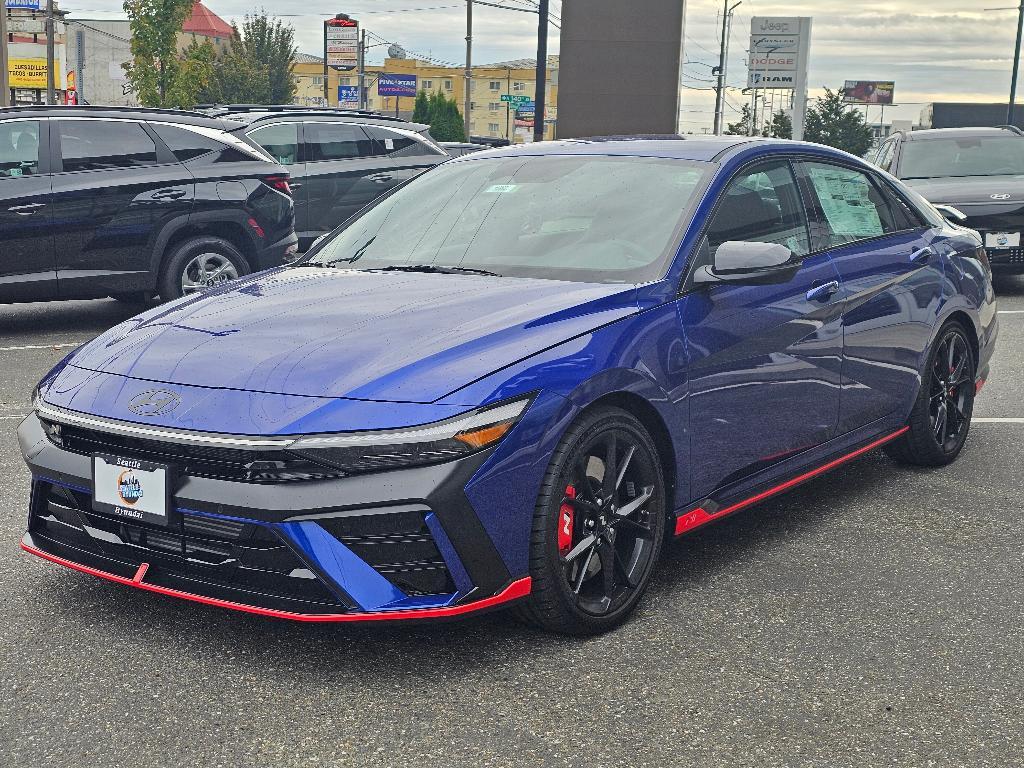 new 2025 Hyundai Elantra N car, priced at $34,231