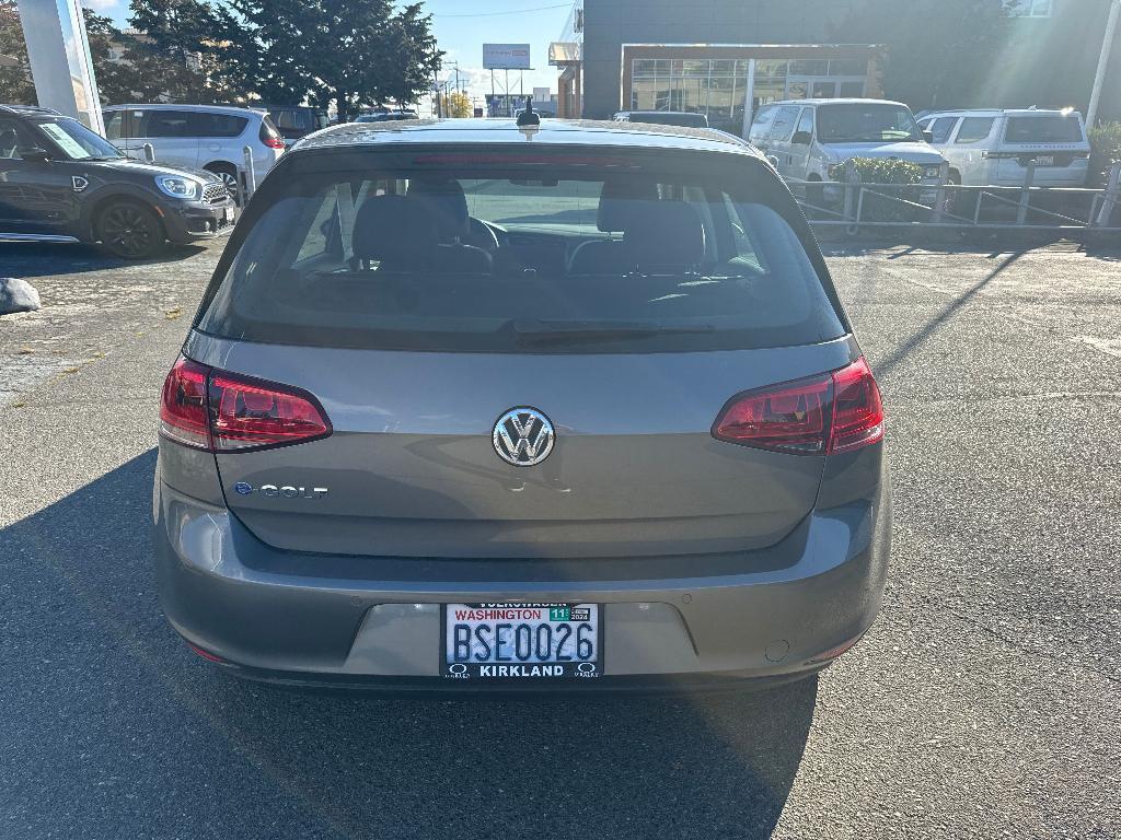 used 2016 Volkswagen e-Golf car, priced at $17,777