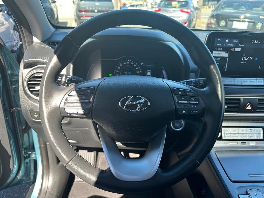 used 2021 Hyundai Kona EV car, priced at $24,777