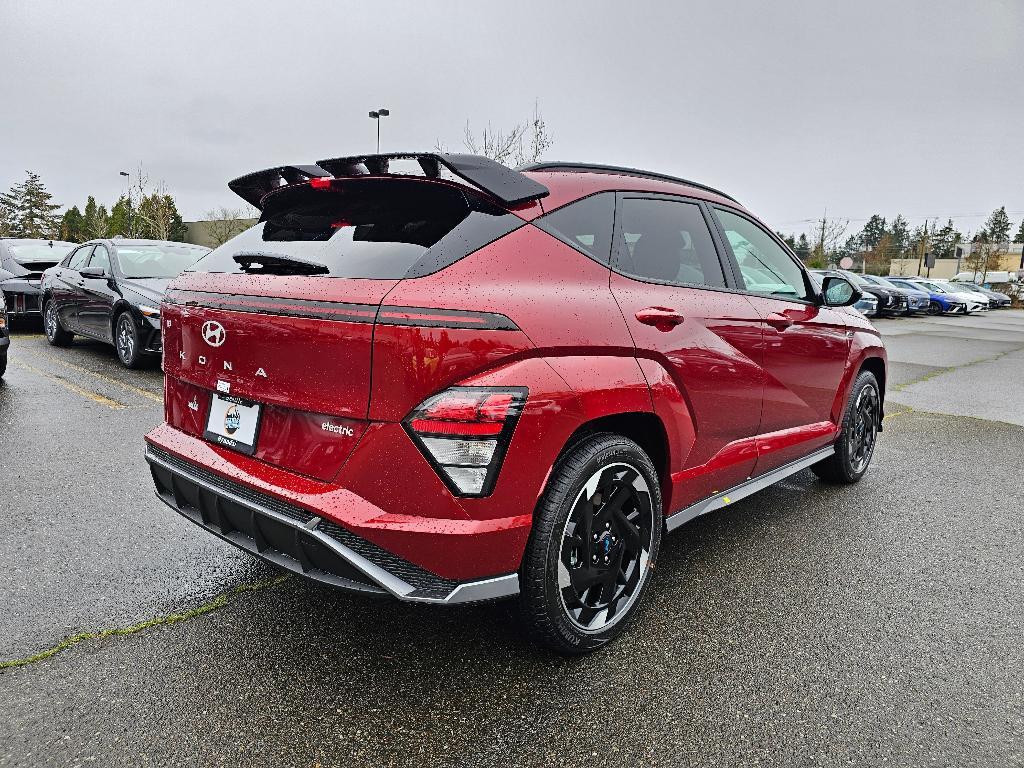 new 2025 Hyundai Kona EV car, priced at $40,235