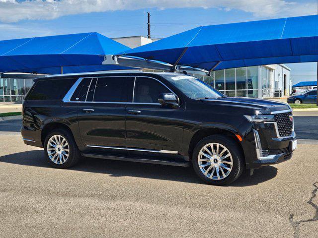 used 2023 Cadillac Escalade ESV car, priced at $67,425