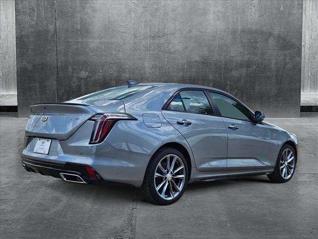 new 2025 Cadillac CT4 car, priced at $47,215